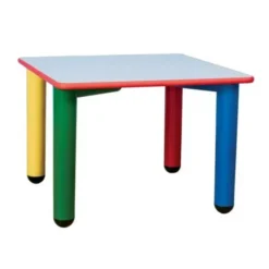 Tavolo cam colore quadrato infanzia