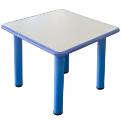 Tavolo ergonomico quadrato nido blu