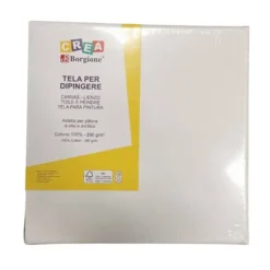 Tele per pittura con telaio - 5 pezzi cm 20x20