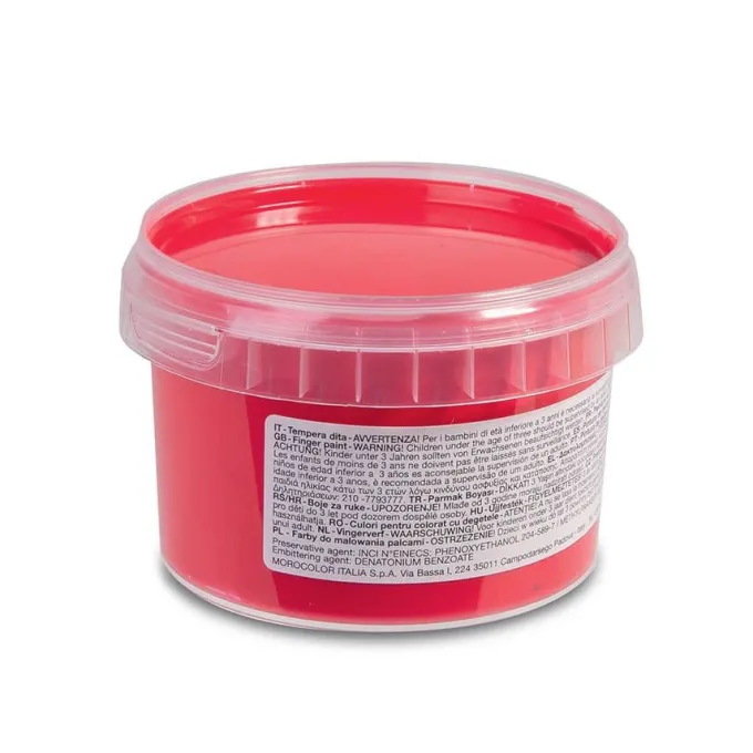 Tempera a dita lavabile primo - ml 250x6 barattoli