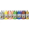 Tempera borgione - ml 500x12 flaconi colorati