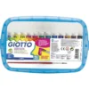Tempera giotto - ml 12x12 tubetti colorati