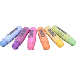 Tempera solida in stick colori pastello - gr 10x6 stick
