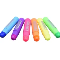 Tempera solida stick fluo - 6 colori