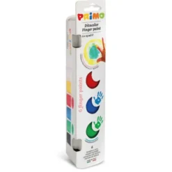 Tempere a dita lavabile primo - 6x25 ml