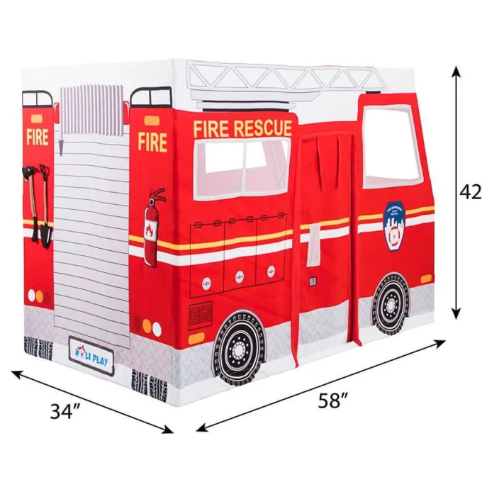 Tenda camion dei pompieri