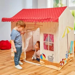Tenda casa sulla spiaggia