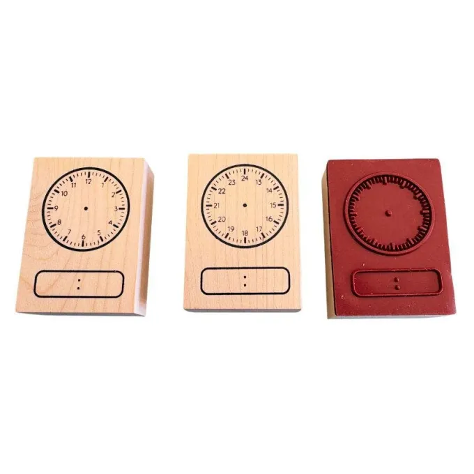 Timbri orologio - 3 pezzi