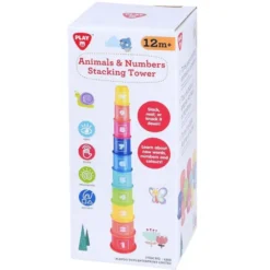Torre colorata degli animali