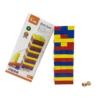 Torre colorata in legno