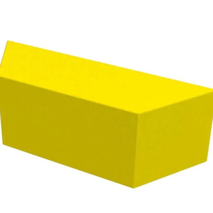 Trapezio agorÀ giallo cm 90x30x30 h