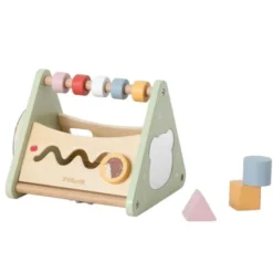 Triangolo attività montessori in legno - dai 18 mesi
