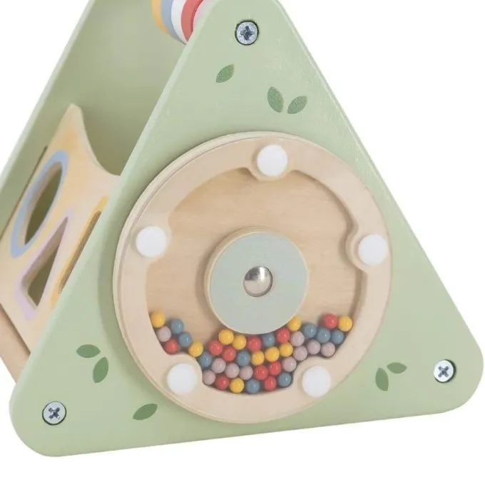 Triangolo attività montessori in legno - dai 18 mesi