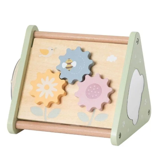 Triangolo attività montessori in legno - dai 18 mesi