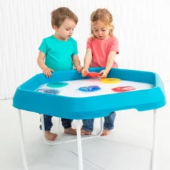 Tuff tray piano luminoso cambiacolore e supporto regolabile