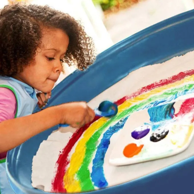 Tuff tray profonda blu
