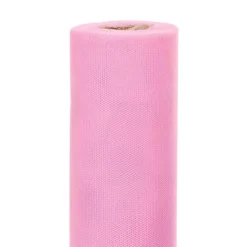 Tulle rosa in rotolo cm 75x10 m