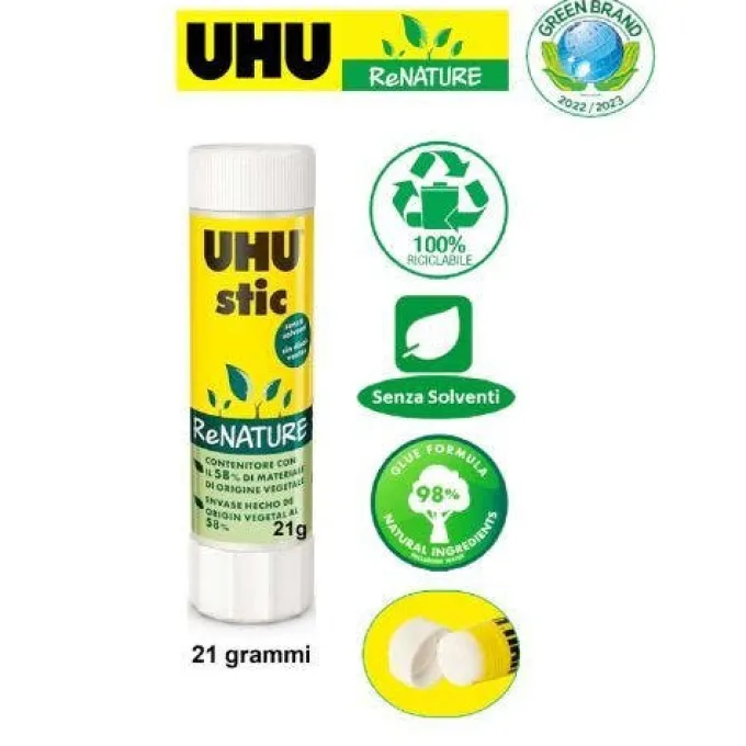 Uhu stic renature 21g - 1 pezzo