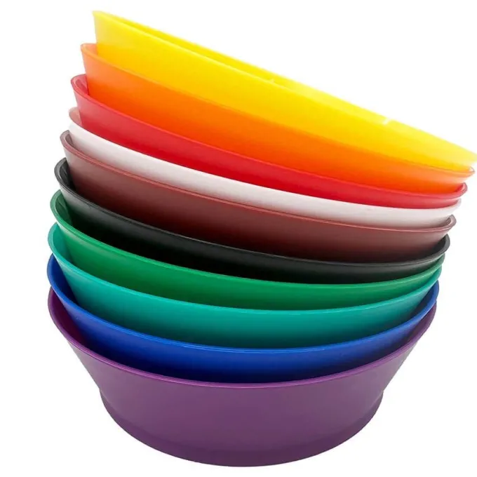 Vaschette colore per pittura - 10 pezzi in 10 colori