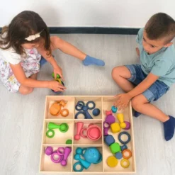 Vassoio per seriazione in legno