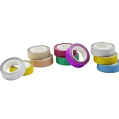 Washi tape glitter - 10 pezzi