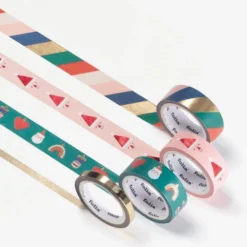 Washi tape natalizi - 4 rotoli